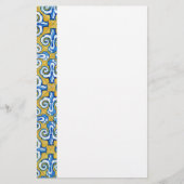 Spanische Fliese Briefpapier (Vorderseite)