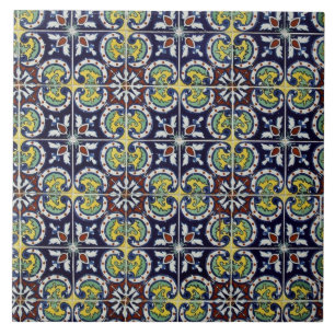 Spanische Fliese in Mexiko