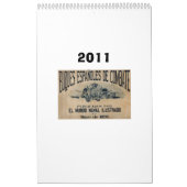 Spanische Flotte 1898 Kalender (Titelbild)
