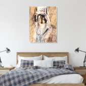 Spanische Frau | Francis Picabia | Leinwanddruck (Insitu (Schlafzimmer))