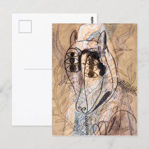 Spanische Frau Francis Picabia Postkarte