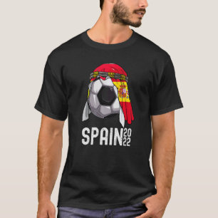 Spanische Fußballmannschaft 2022 Arabische Flagge T-Shirt
