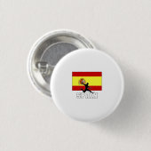 Spanische Fußballnationalmannschaft Button (Vorne & Hinten)