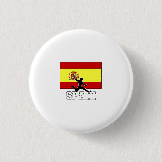 Spanische Fußballnationalmannschaft Button (Vorderseite)