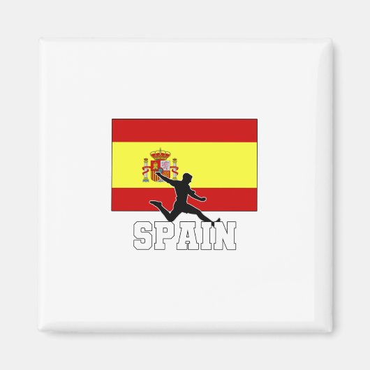 Spanische Fußballnationalmannschaft Magnet (Vorne)