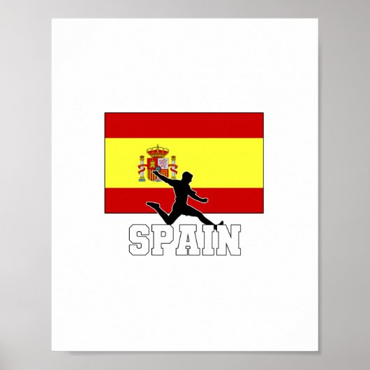 Spanische Fußballnationalmannschaft Poster (Vorne)