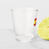 Spanische Fußballnationalmannschaft Schnapsglas (Links)
