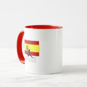 Spanische Fußballnationalmannschaft Tasse (Vorderseite Links)