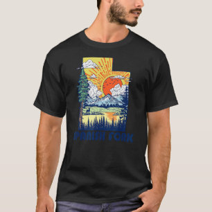 Spanische Gabel Utah Naturgebirge Staatsstolz Ret T-Shirt