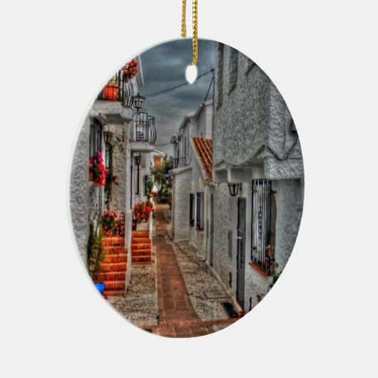Spanische Gasse Keramik Ornament (Rechts)
