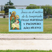 Spanische Geburt Jesus ist die Weihnachtszeit Banner (InSitu)