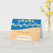 Spanische Geburtstagskarte Karte (Gelbe Blume)