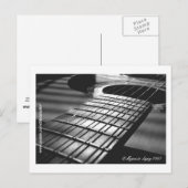 Spanische Gitarre 01 Postkarte (Vorne/Hinten)