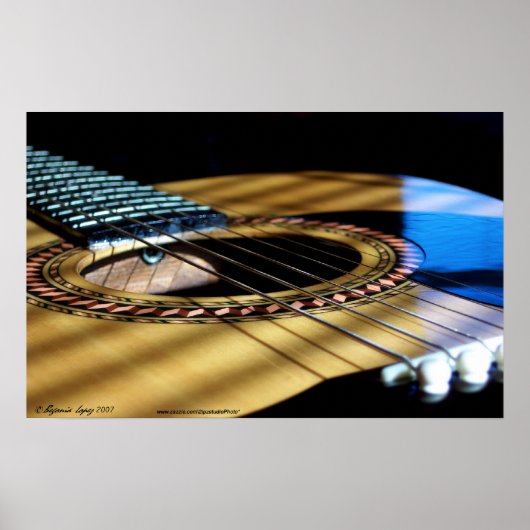 Spanische Gitarre 02 Poster (Vorne)