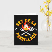 Spanische Grillen Rbeque Grill Karte (Gelbe Blume)