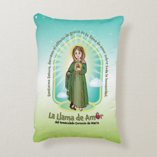 Spanische GRN Bg Kinder FOL Maria-Ikone + Einheits Dekokissen