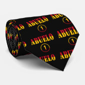 Spanische Großväter: Abuelo Numero UNO Krawatte (Gerollt)