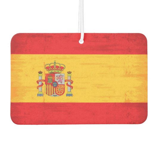 Spanische Grunge Autolufterfrischer (Vorderseite)
