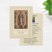 Spanische Guadalupe Mary Beerdigung Gebete Heilige (Schreibtisch)