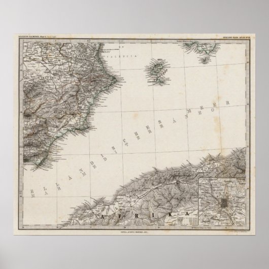 Spanische Halbinsel 4 Poster (Vorne)