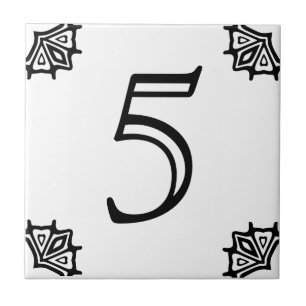 Spanische Hausnummer Tile Fliese