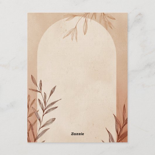 Spanische Hochzeit Danke Karte (Rückseite)