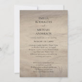 Spanische Hochzeit Einladung BILINGUAL Nuestra Bod (Vorderseite)