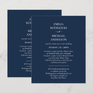 Spanische Hochzeit Einladung BILINGUAL Nuestra Bod