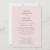 Spanische Hochzeit Einladung BILINGUAL Nuestra Bod (Vorderseite)