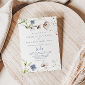 Spanische Hochzeit von Wildwäldern Einladung