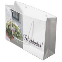 Spanische Hochzeitsgeschenktasche für Glückwünsche