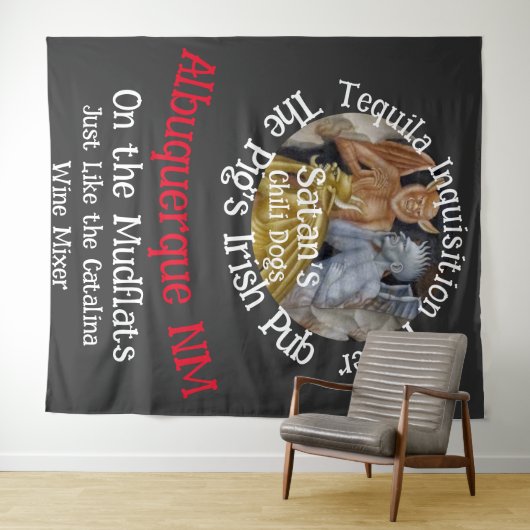 Spanische Inquisition Wandteppich (Beispiel (Horizontal))