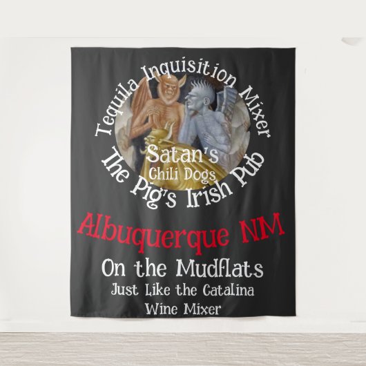 Spanische Inquisition Wandteppich (Vorderseite)