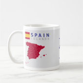 Spanische Inseln Kaffeetasse (Links)