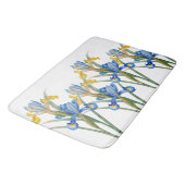 Spanische Iris von Pierre-Joseph Redouté Badematte (Schrägansicht)