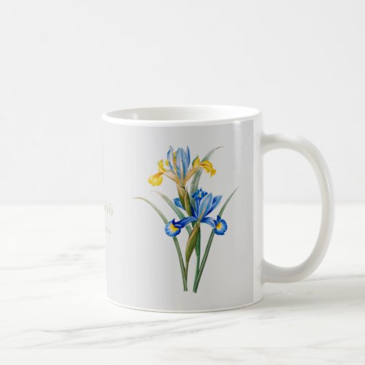 Spanische Iris von Pierre-Joseph Redouté Kaffeetasse (Rechts)