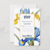 Spanische Iris von Pierre-Joseph Redouté Save The Date (Vorderseite)