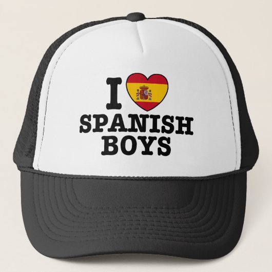 Spanische Jungen Truckerkappe (Vorderseite)
