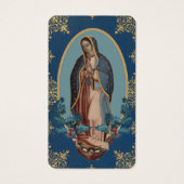 Spanische Jungfrau Mary Holly Religious Prayer Car (Vorderseite)