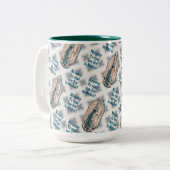 Spanische Jungfrau von Guadalupe Jungfrau Mary Sep Zweifarbige Tasse (Vorderseite Links)