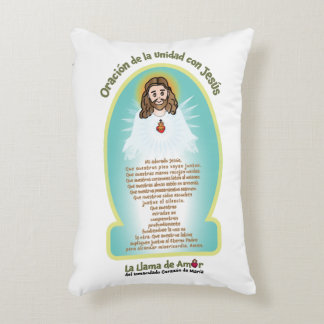 Spanische Kinder FOL Mama Mary Ikone + Einheitsgeb Dekokissen