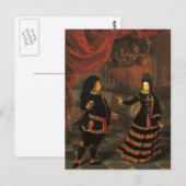 Spanische Kostüme Postkarte (Vorne/Hinten)