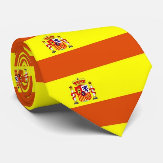 Spanische Krawatte für benutzerdefinierte Flaggen (Gerollt)