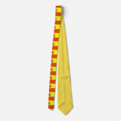 Spanische Krawatte für benutzerdefinierte Flaggen (Rückseite)