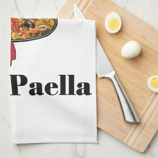 Spanische Küchentuch Paella (Viertel Falte)