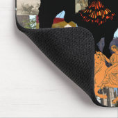 Spanische Kulturgeschenke Spanien-Collage Mousepad (Ecke)