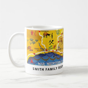 Spanische Küsten-Tasse Kaffeetasse