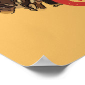 Spanische Ladys, Text hinzufügen Poster (Ecke)