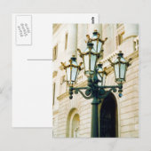 spanische Lampenpost Postkarte (Vorne/Hinten)