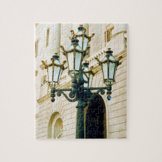 spanische Lampenpost Puzzle (Vertikal)